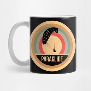 Retro Vintage Paragliding Gift For Paragliders Mug